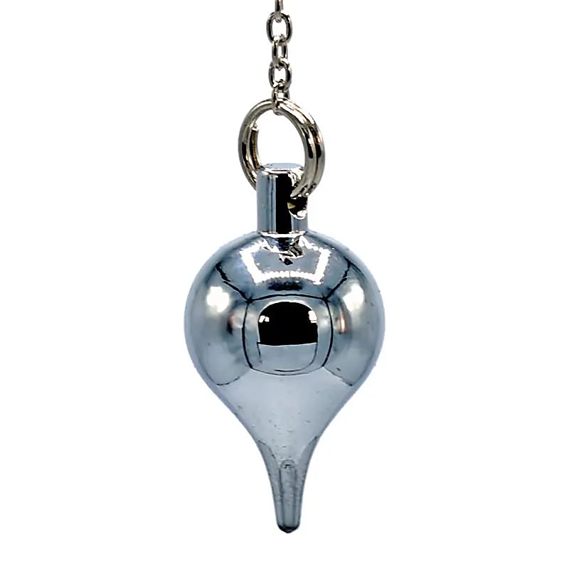 Pendolo in ottone cromato