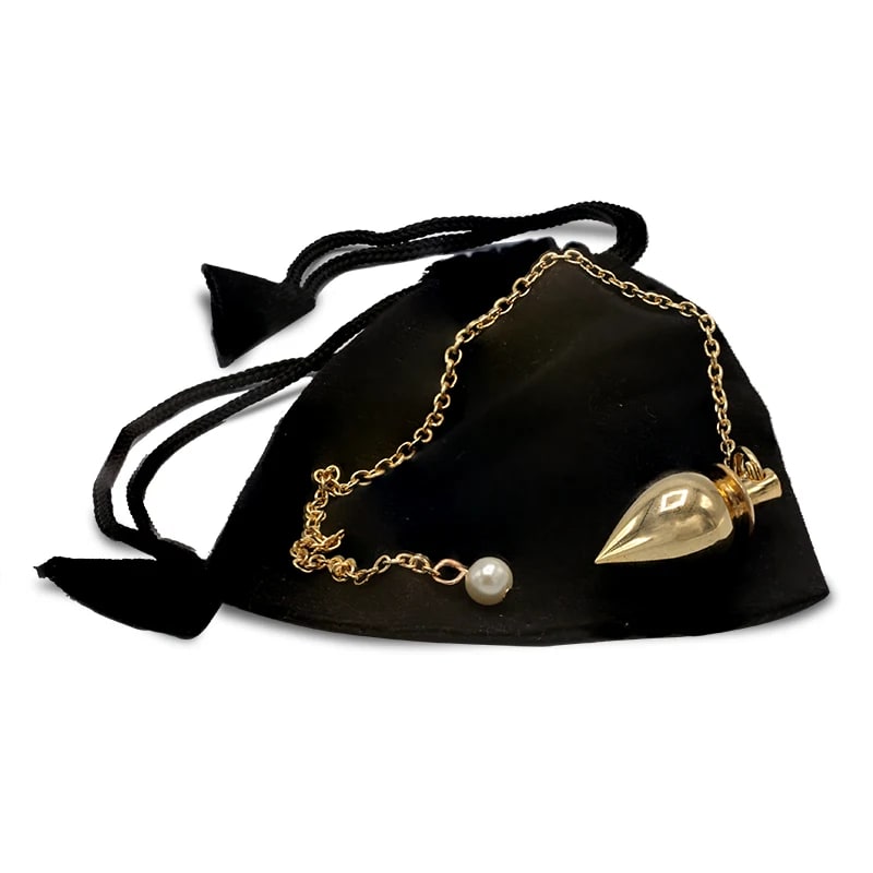 Pendulum brass gold-plated