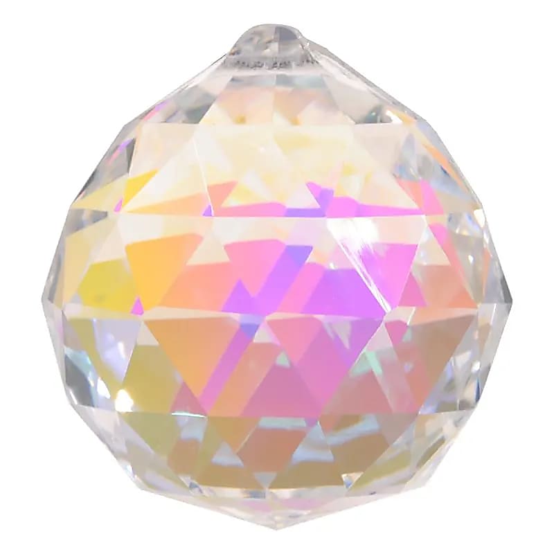 Cristallo arcobaleno Sfera qualità AAA grande
