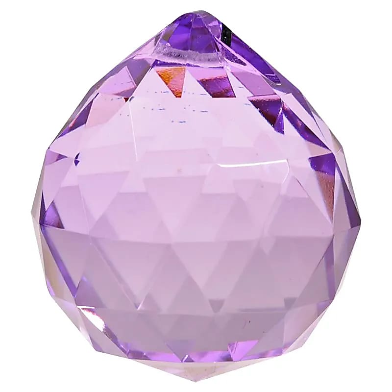 Arco iris de cristal - Esfera violeta - AAA