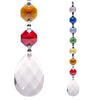 Cristal de fenêtre 7 Chakra Feng-Shui - Amrita