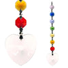 Cristal de fenêtre 7 Chakra Feng-Shui - Metta