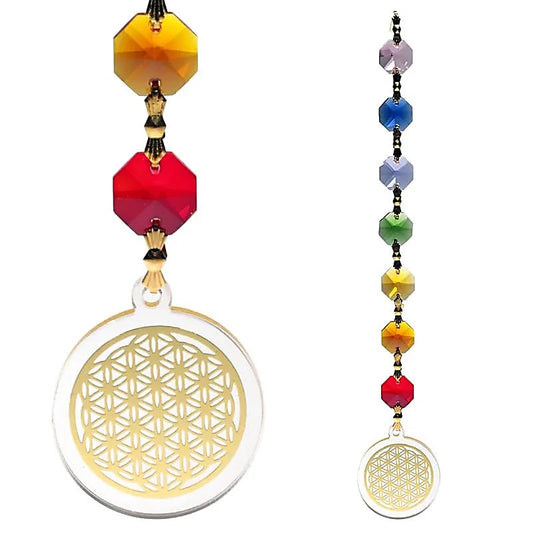 Feng Shui Flower of Life hanger