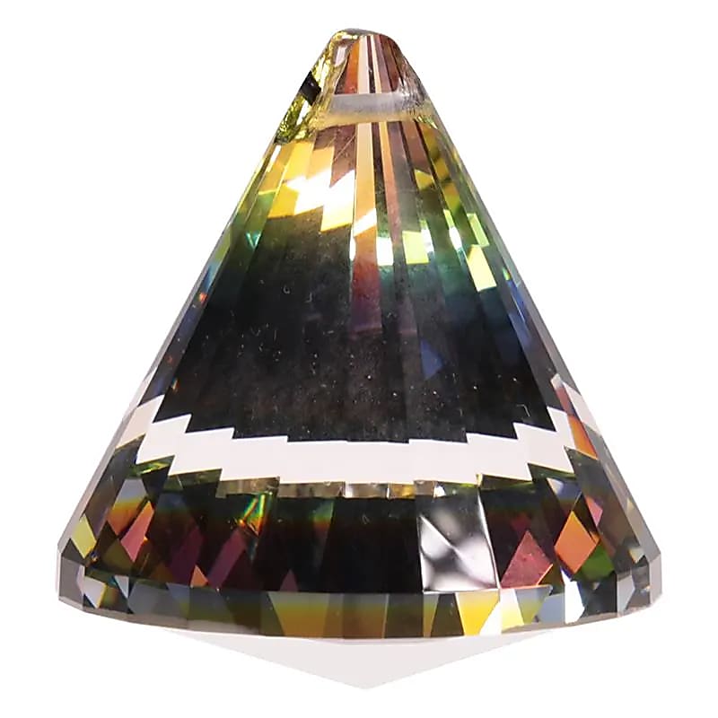 Cristal arco iris - Cono multicolor -AAA