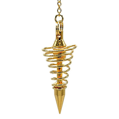 Péndulo de latón chapado oro thumb