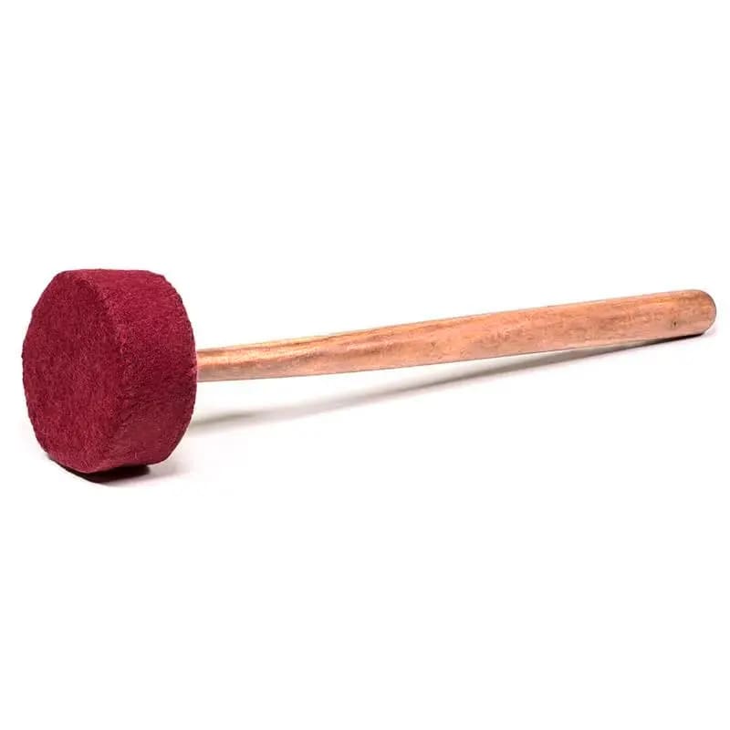 Singing bowl felt stick with wooden handle L