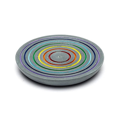 Buy Incense stick burner rainbow soapstone black thumb