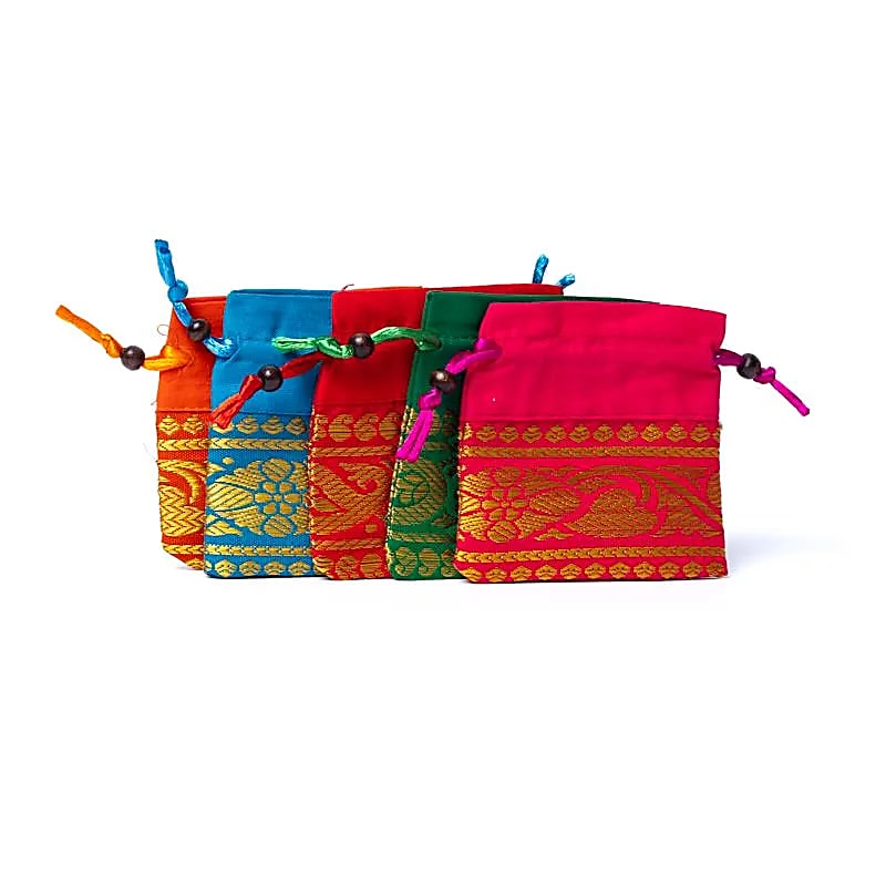 Brokat-Pendeltasche quadratisch Kollektion 1