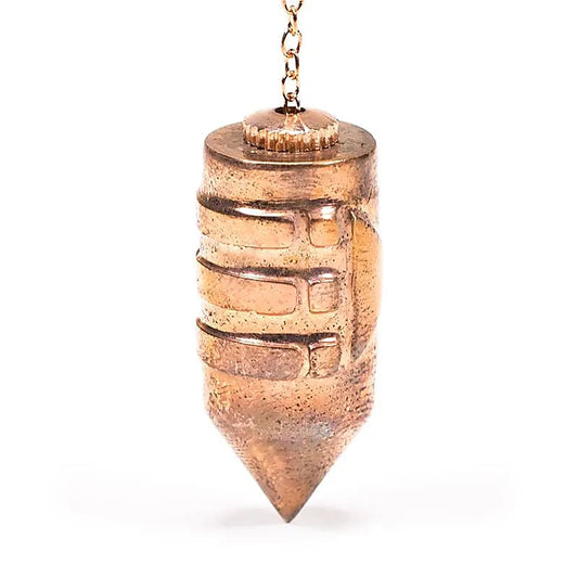 Atlantis pendulum brass copper-plated