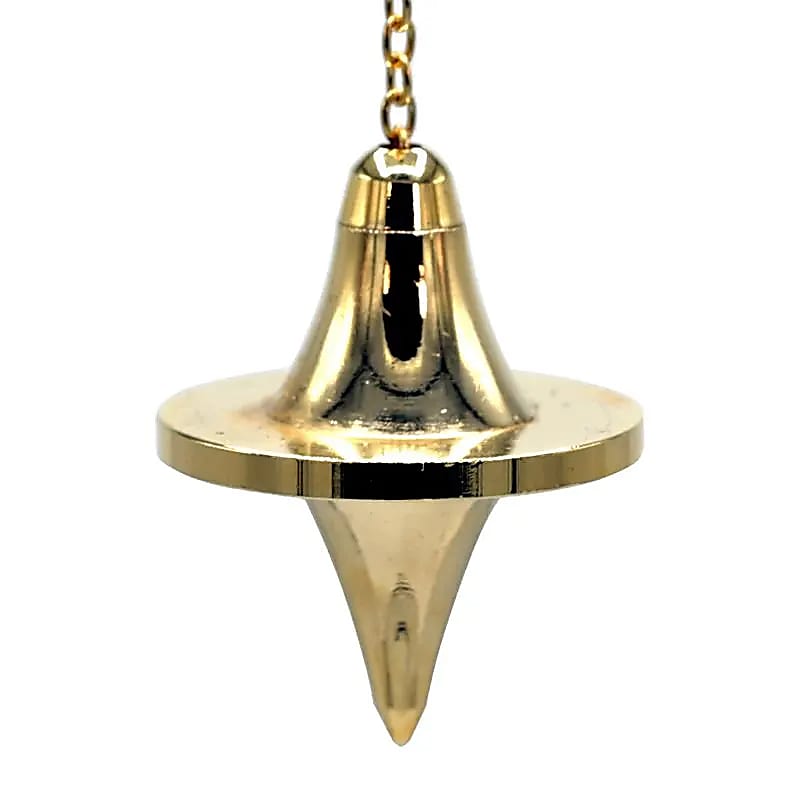 Pendel messing verguld
