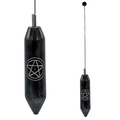 Bio-tensor soap stone with Pentagram thumb