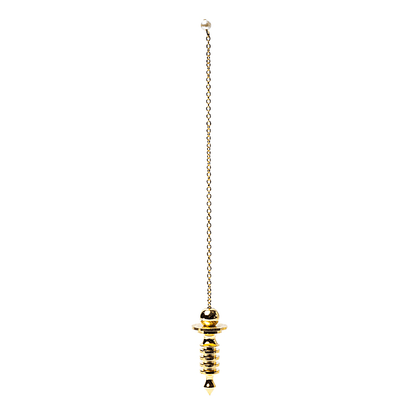 Buy Pendulum brass gold plated Flower of Life thumb