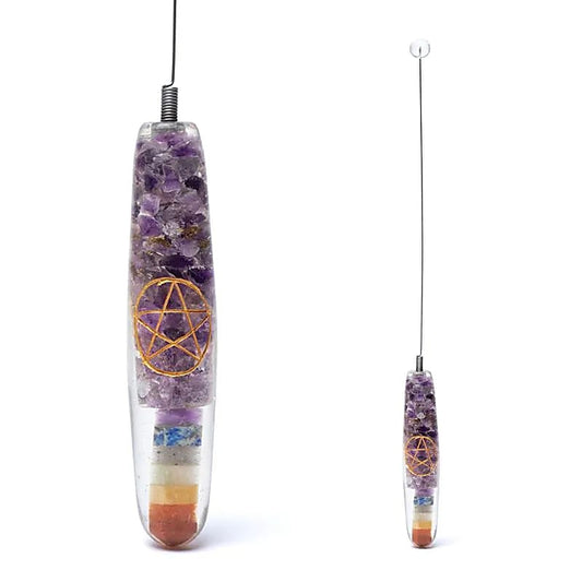 Biotensor orgonita Pentáculo chakra
