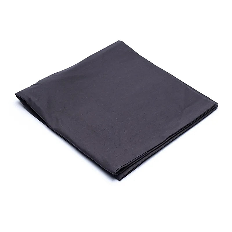 Meditation mat cover anthracite organic cotton (GOTS)