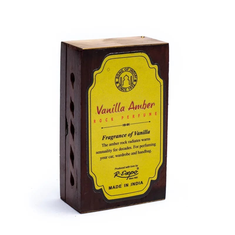 Incenso resina Vaniglia/Ambra in scatola legno