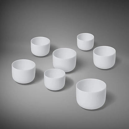 Campane cristallo set 2 Chakra con 7 campane 432 Hz thumb