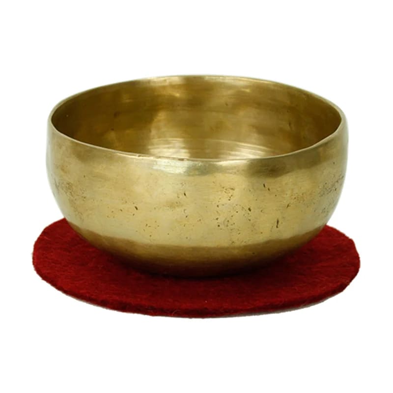 Sous verres feutre pour bols chantants et autres de gros