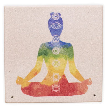 Wierookbrander zandsteen 7 chakra's groothandel thumb