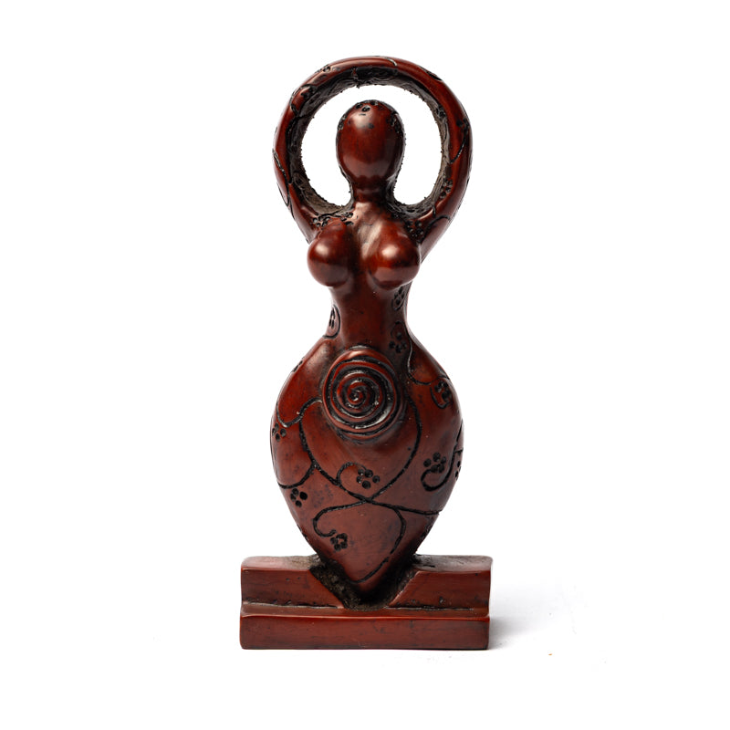 Statua dea marrone