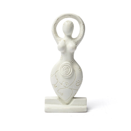 Statua dea bianco