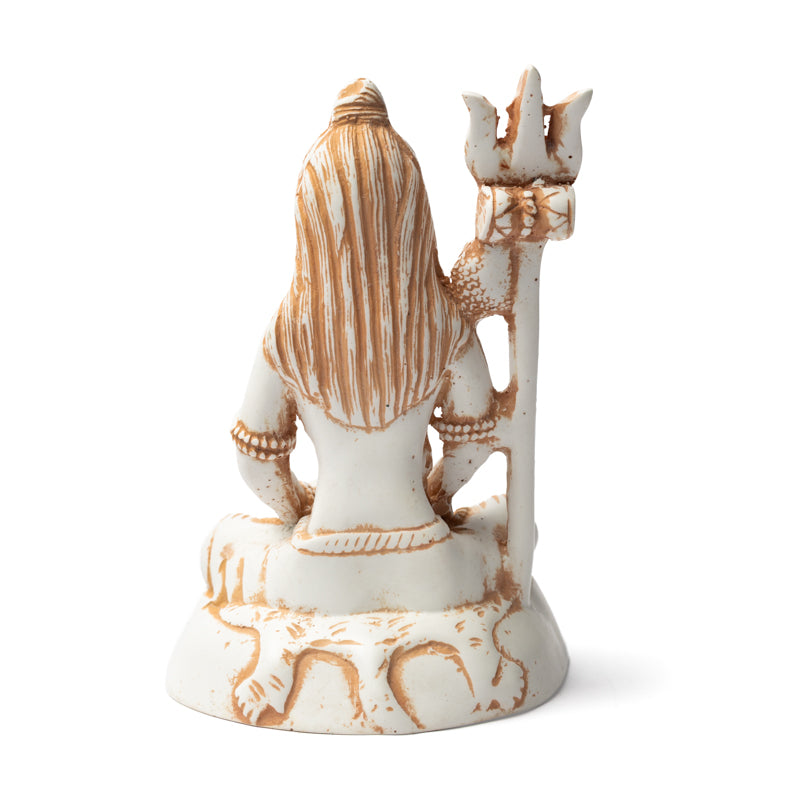 Buy Shiva statue ivory coloured