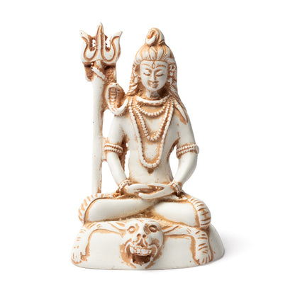 Shiva statue ivory coloured thumb