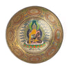 Campana tibetana Buddha Shakyamuni dipinta a mano