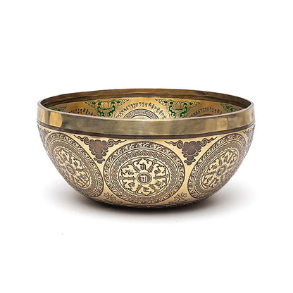 Campana tibetana Buddha della Medicina dipinta a mano all’ingrosso thumb