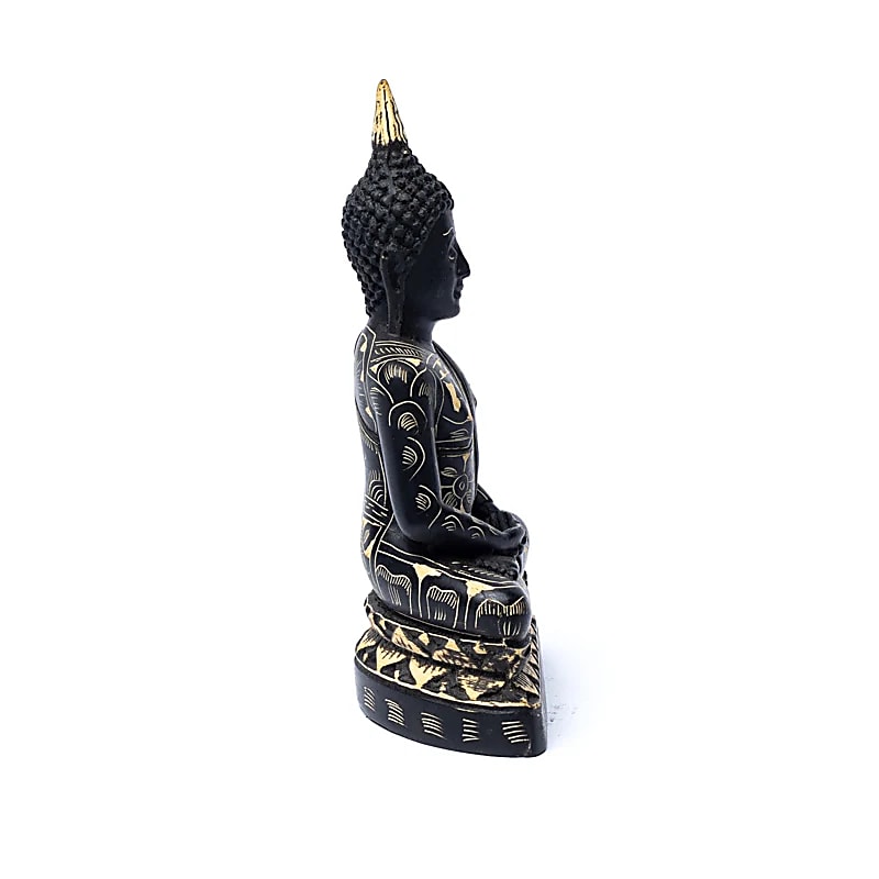 Meditation Buddha black