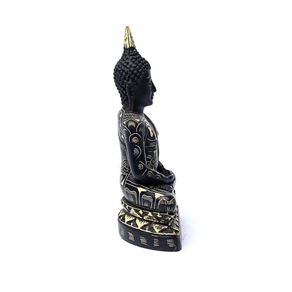 Meditation Buddha black wholesale thumb