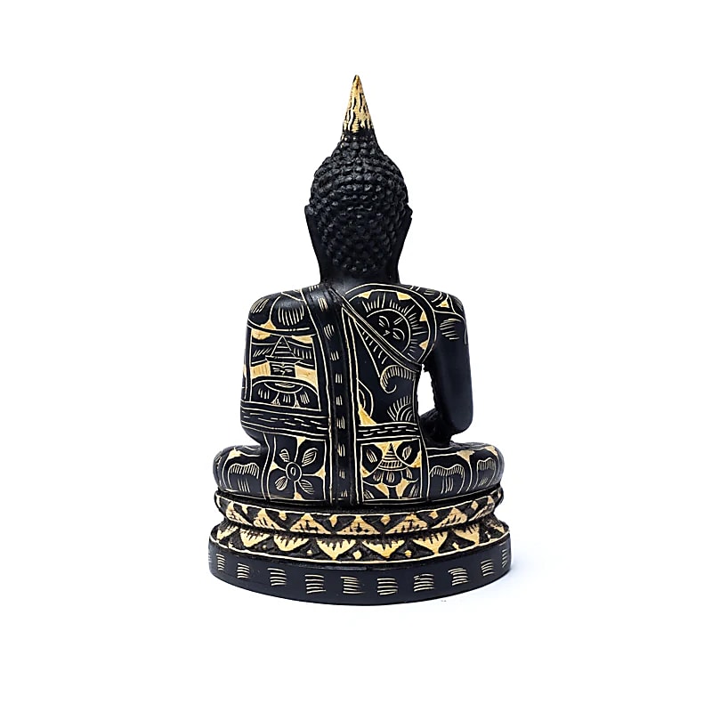 Meditation Buddha black