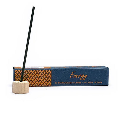 Encens aux herbes sans bambou avec support Energy thumb