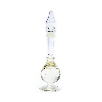 Duftöl in mundgeblasener Glasflasche Buddha Freude thumb