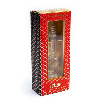 Duftöl in mundgeblasener Glasflasche Buddha Freude großhandel thumb