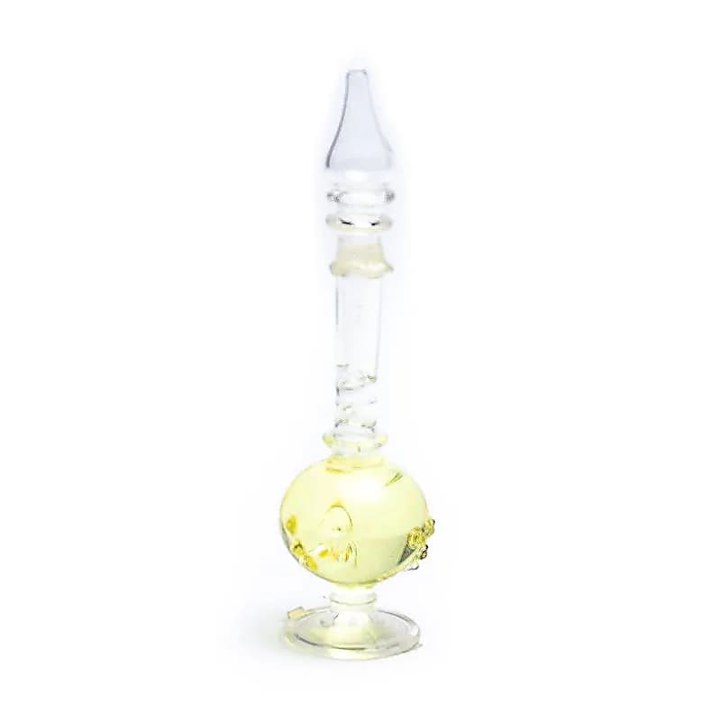 Aceite perfumado Jazmín en botella de vidrio soplado