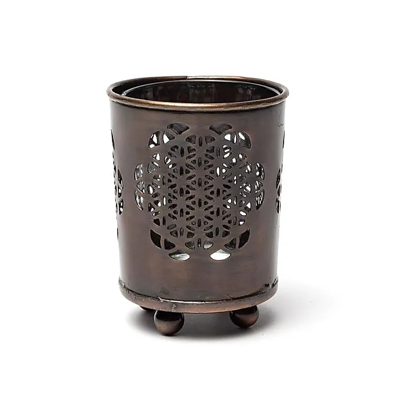 Teelichthalter Blume des Lebens