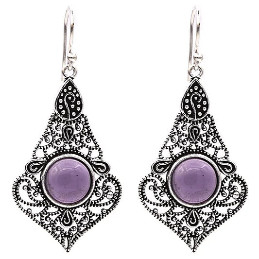 Ohrhänger mit Amethyst