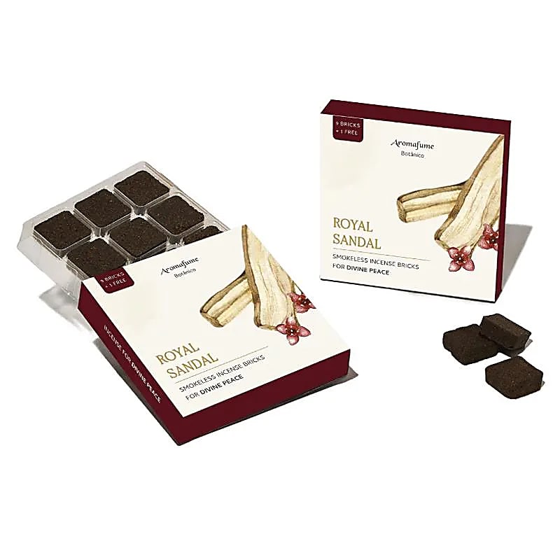 Aromafume briques d'encens Royal Sandal