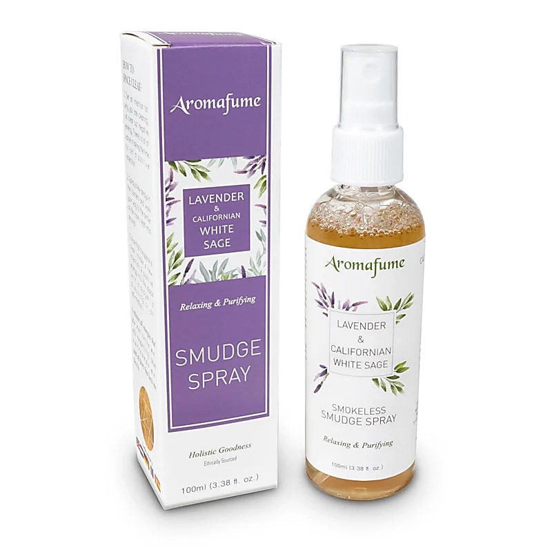 Spray smudge Sauge Blanche et Lavande Aromafume