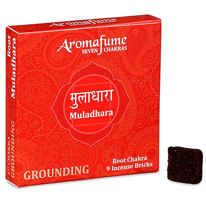 Aromafume Chakra incense bricks 1st chakra thumb