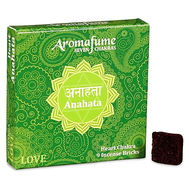 Aromafume Chakra incense bricks 4th chakra