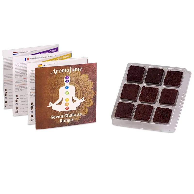Aromafume Chakra incense bricks 5th chakra