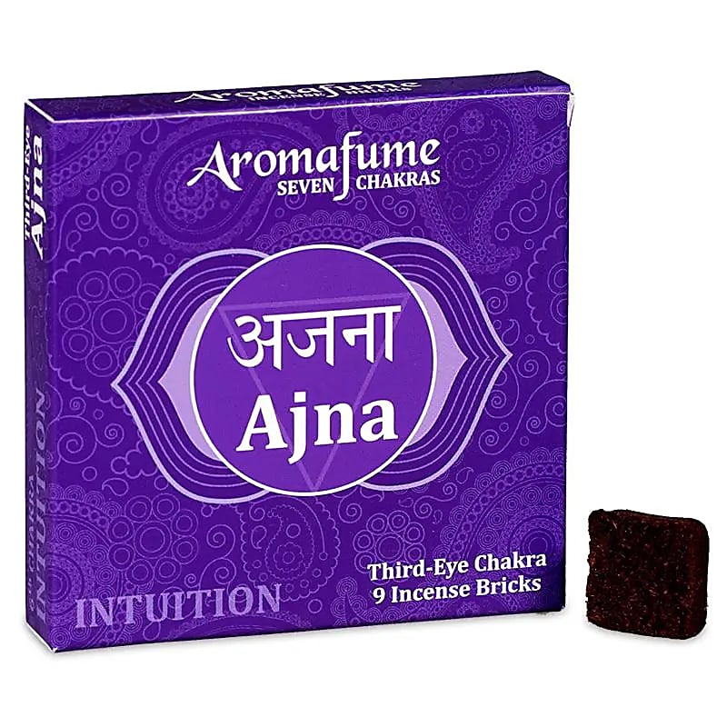 Aromafume Chakra incense bricks 6th chakra