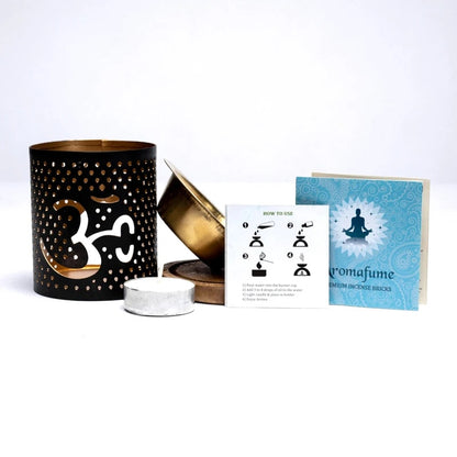 Aromafume Duftlampe OM Aromafume Räucherdiffuser Khamsa -- 100 g; 6.5x7 cm thumb