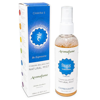 Lufterfrischer Spray Vishuddha 5. Chakra Aromafume thumb