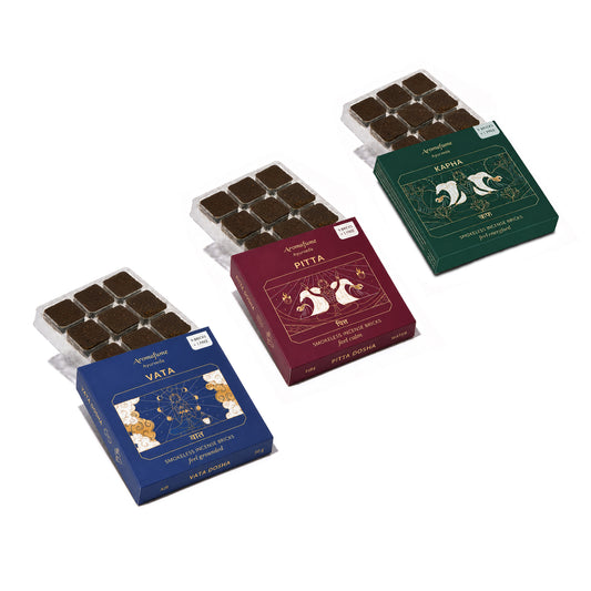 Briques d'encens Aromafume confection 3 dosha