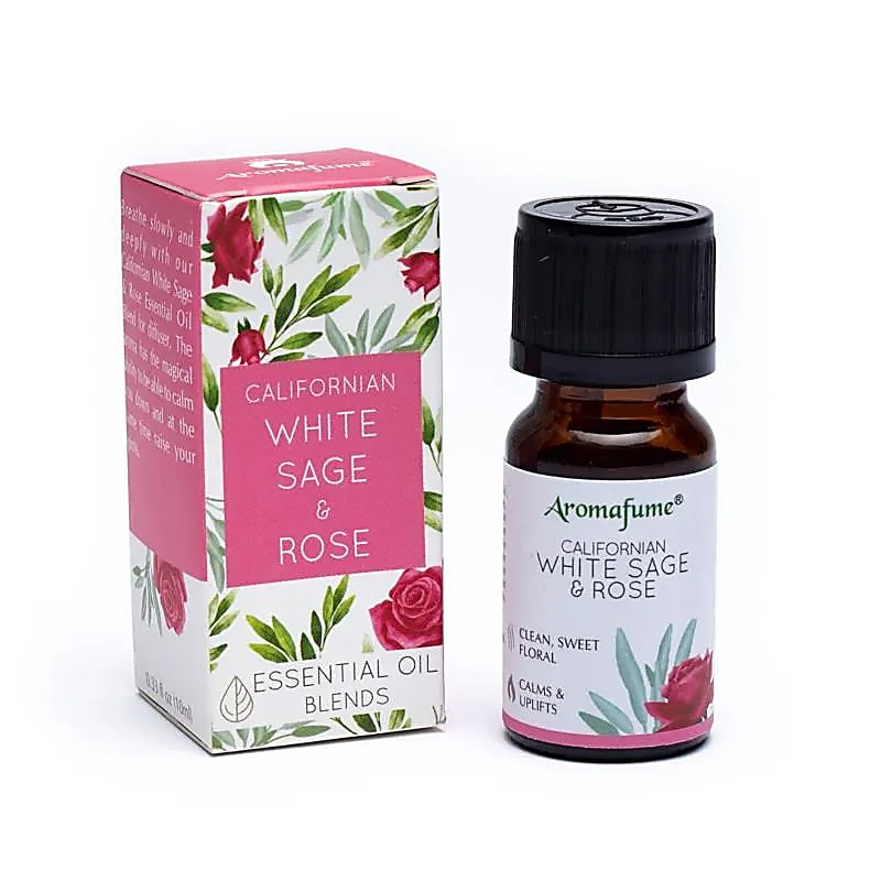 White sage & rose essential oil blend Aromafume