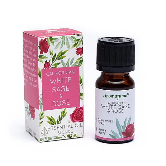 White sage & rose essential oil blend Aromafume