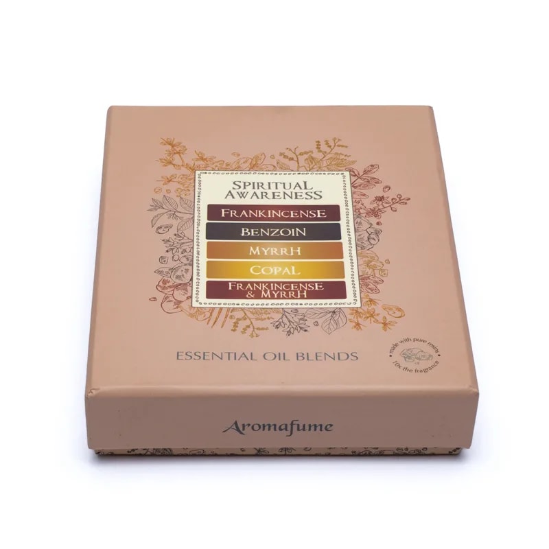 SET de 5 mélanges d'huiles essentielles en résine Aromafume