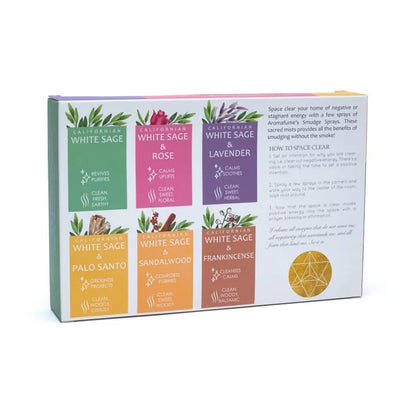 Smudgespray Weißer Salbei Set mit 6 Aromafume großhandel thumb